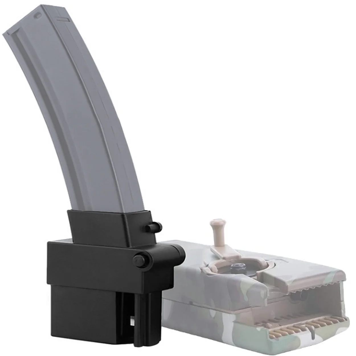 Convertidor táctico BB de relleno rápido para caza, juegos de guerra Airsoft, juegos Mag, Suft para diferentes tipos de cartuchos AEG Airsoft - imagen 2