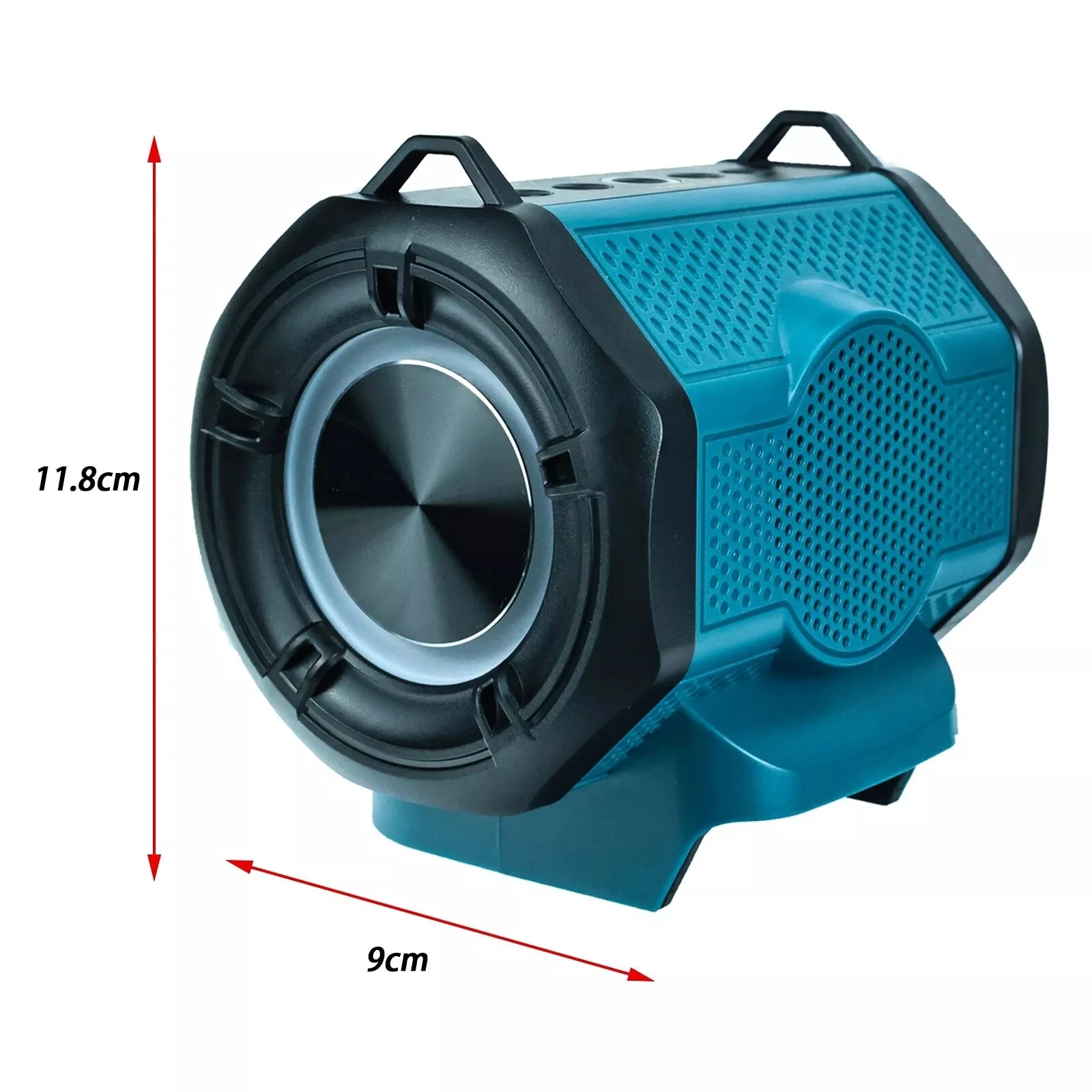 Altavoz portátil con estilo de trabajo y mando visual