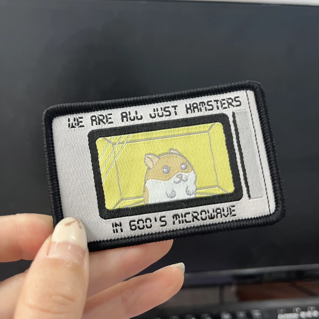 Parches de marca de tejido de calavera relámpago para ropa, Animal táctico, gato, emblema de moral, equipo al aire libre, pegatina de mochila - imagen 2