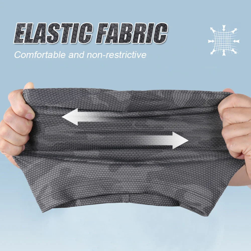 Gorro para correr, gorro refrescante con calavera, transpirable, absorción del sudor, gorra con protección solar para exteriores, senderismo, viajes, escalada, deportes de acampada - imagen 4