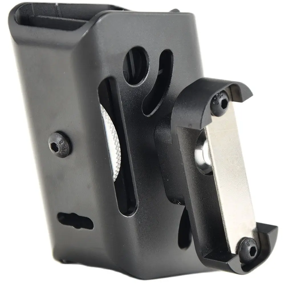 "Aluminum Rapid Fire Mag Pouch for IPSC/USPSA - Quick Pull Out, Multi-Angle Adjustable Pistol Holster" - imagen 5