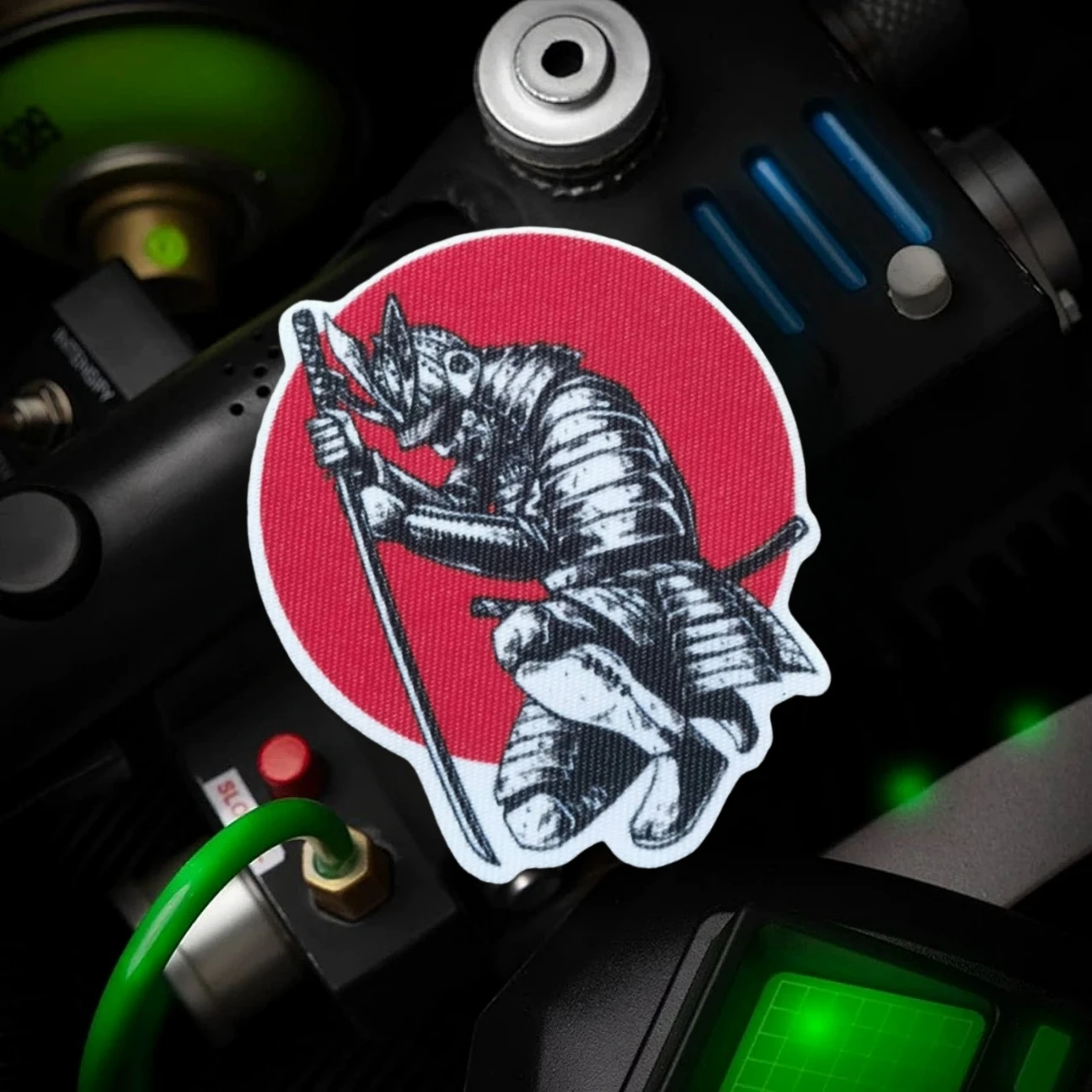 Parches impresos con insignia de moral divertida de guerrero para ropa, brazalete militar táctico, gancho y bucle, accesorios para mochila, pegatinas