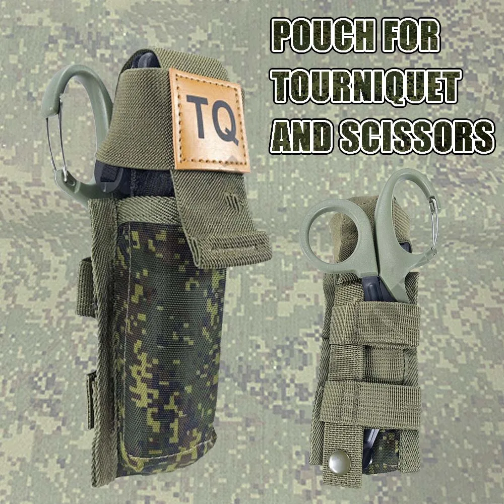 Bolsa táctica EMR MOLLE Krovostop para torniquete y tijeras