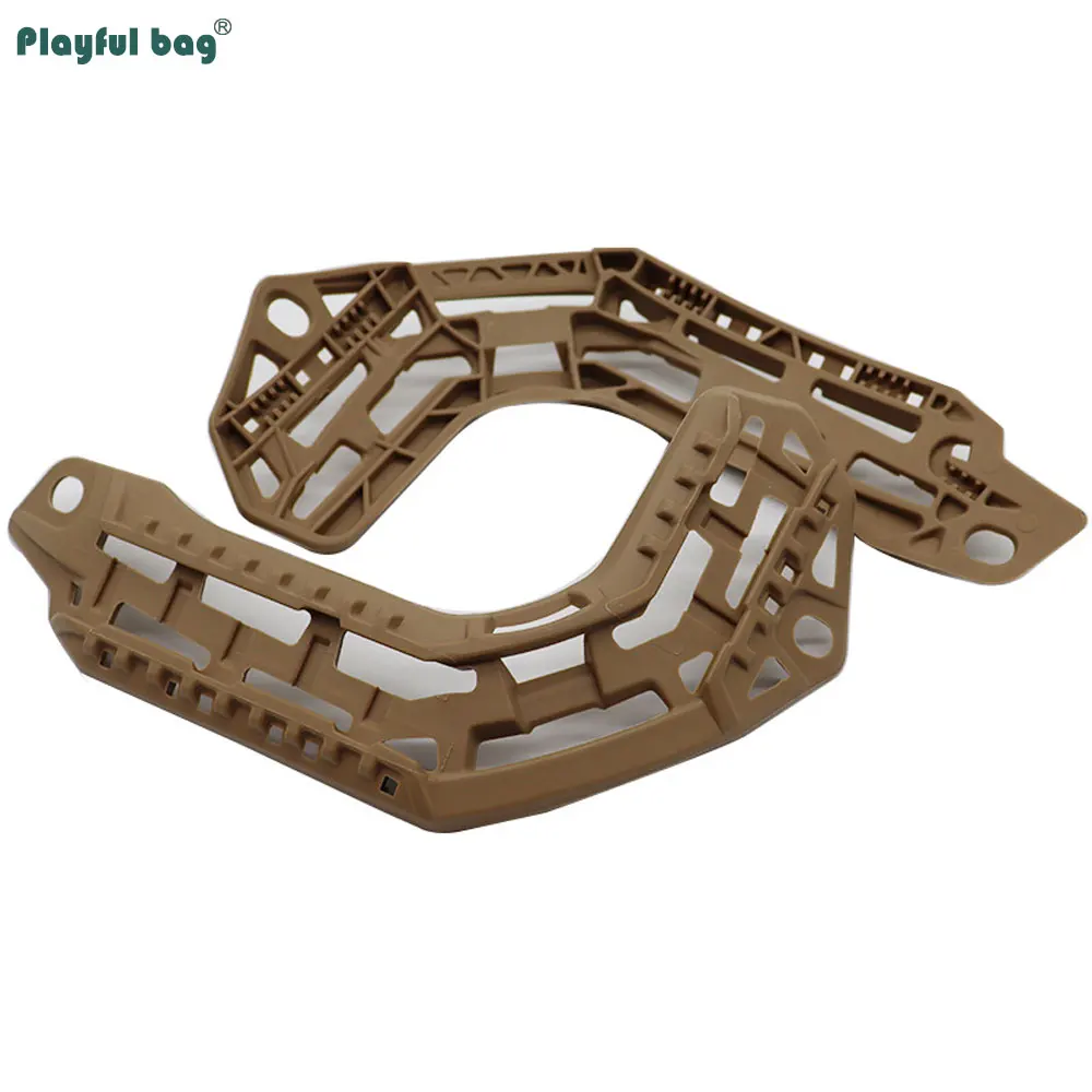 Accesorio de rieles laterales para casco de revisión, soportes de riel para casco táctico Airsoft AQB199 - imagen 4