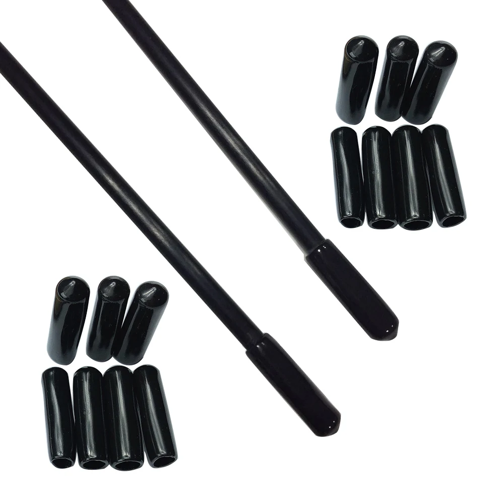 Linkboy-punta ancha de tiro con arco, punta de flecha de goma Roma, punta de campo, ID8mm, 24 piezas - imagen 5