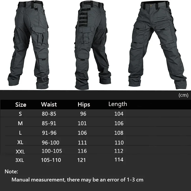 Intruder Pantalones Tácticos Hombre Resistentes al Desgaste MOLLE - imagen 5