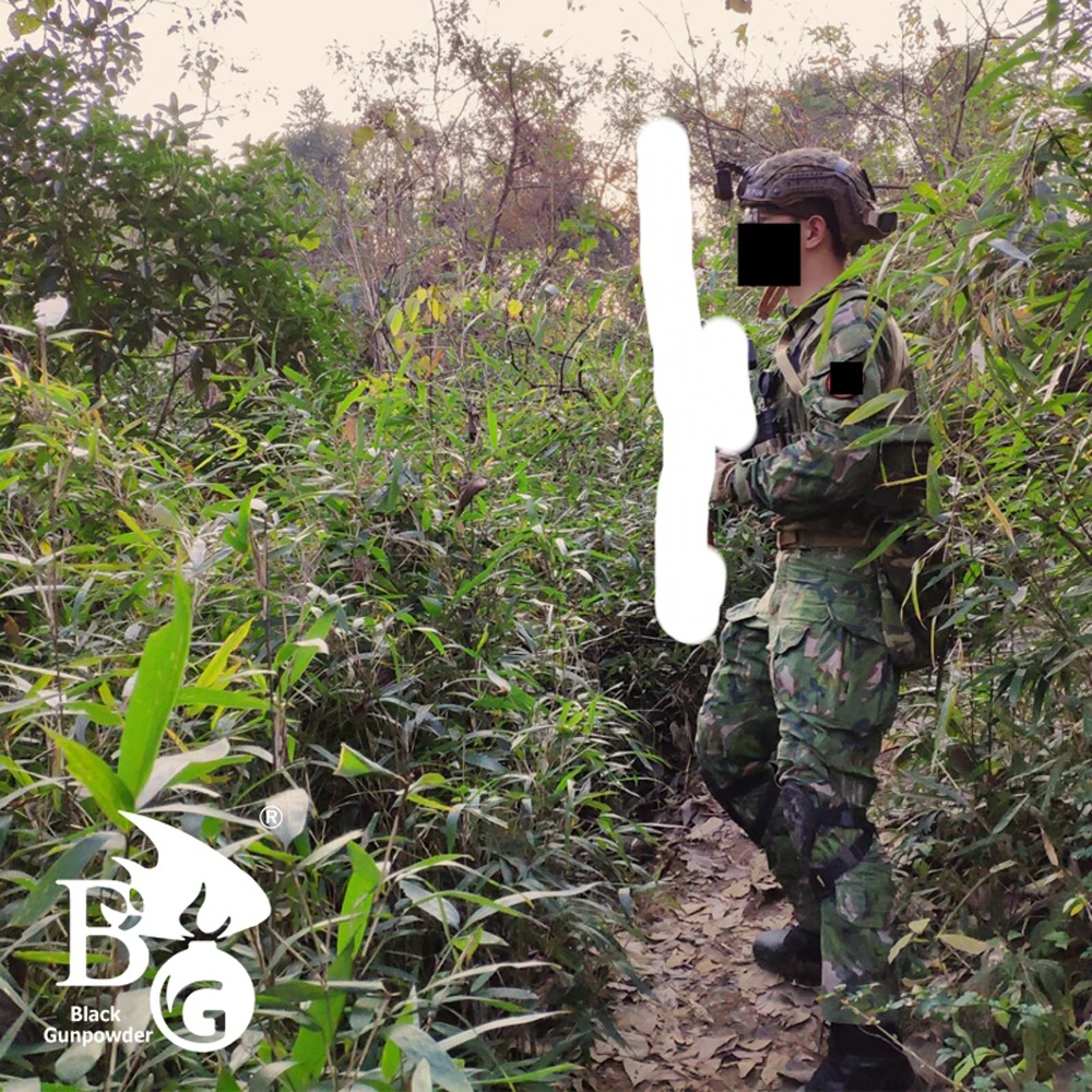 Traje de entrenamiento táctico al aire libre, pantalones de manga larga, traje de batalla, Serie de camuflaje - imagen 2