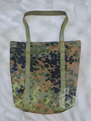 Bosque alemán / Blanco / MCBK / Bolso de camuflaje del desierto geométrico