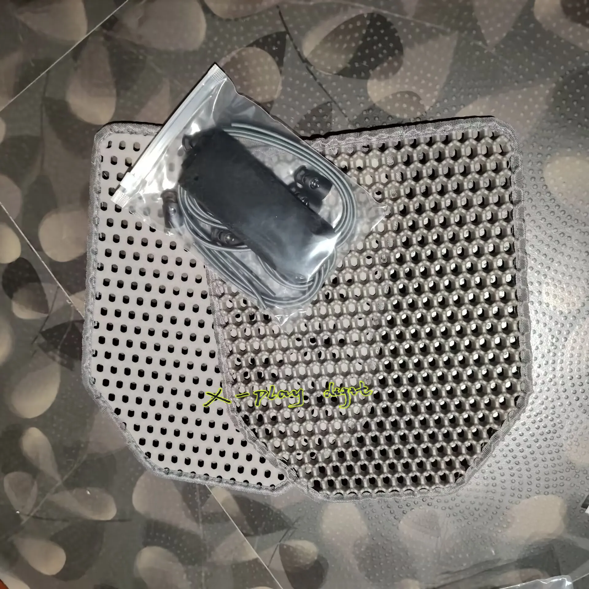 Amortiguación de mochila modular, almohadillas de enfriamiento, acolchado transpirable 3D para chalecos de juego de Paintball táctico de caza, 2 uds. - imagen 2