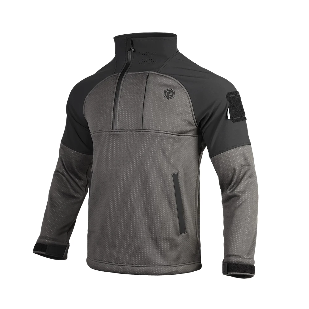 Emersongear-Sudadera con capucha BlueLabel para hombre y mujer, suéter funcional de rinoceronte táctico, chaqueta cortavientos transpirable, abrigo cálido para deportes al aire libre SM - imagen 3