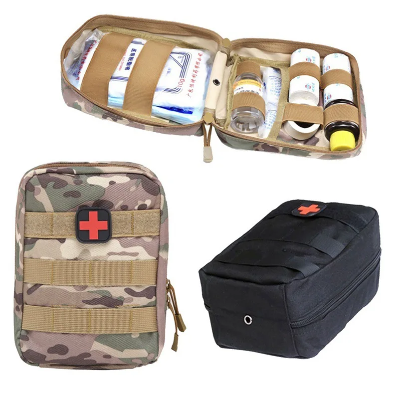 Bolsa táctica de primeros auxilios Molle, bolsa de cintura de supervivencia, caza, nailon, EMT, bolsa médica EDC de emergencia, paquete multifuncional para exteriores - imagen 3