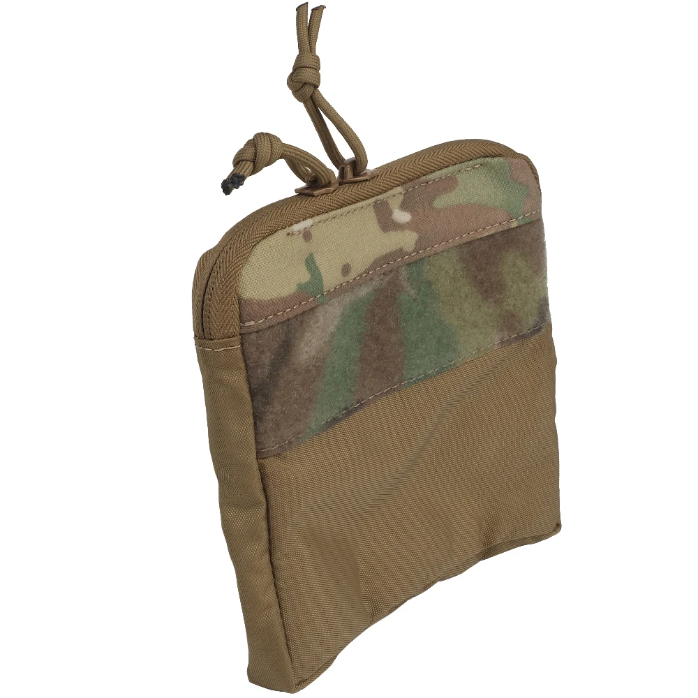 Bolsa táctica delgada con cremallera para deportes al aire libre, bolsa pequeña de medio bolsillo, almacenamiento de engranajes, solapa frontal, accesorios de chaleco de caza - imagen 4