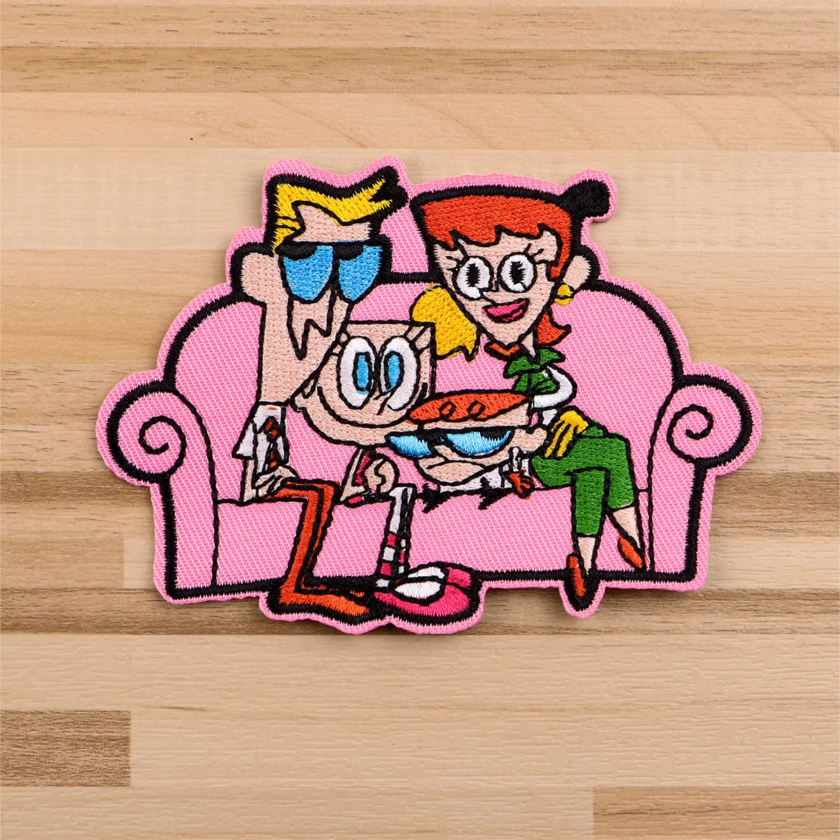 Parches bordados de familia de dibujos animados para ropa, apliques DIY, parches termoadhesivos para ropa, pegatinas - imagen 5