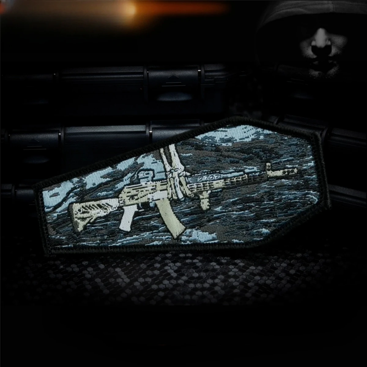 Parche táctico AK I Won't Let You Go, insignia de moral, brazalete militar, parches de gancho y bucle para ropa, mochila, pegatina impresa - imagen 2