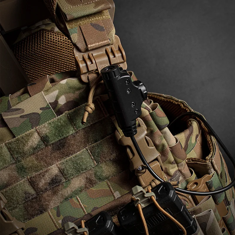 Cable de conexión de Radio táctico U94 V2 PTT, auriculares tácticos, se adaptan a múltiples enchufes y enchufes de especificación U17 para exteriores - imagen 3