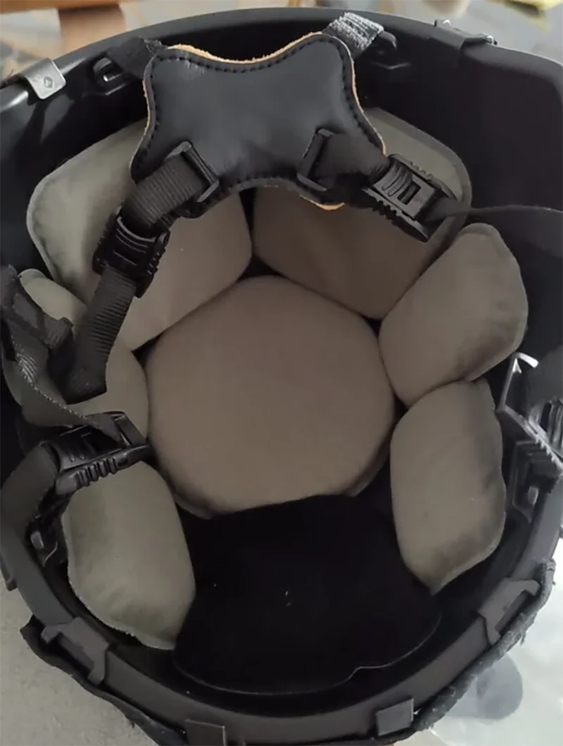 FMA IHPS Sistema de protección de cabeza integrado Casco táctico Serie resistente tipo 19 con riel en forma de V - imagen 2