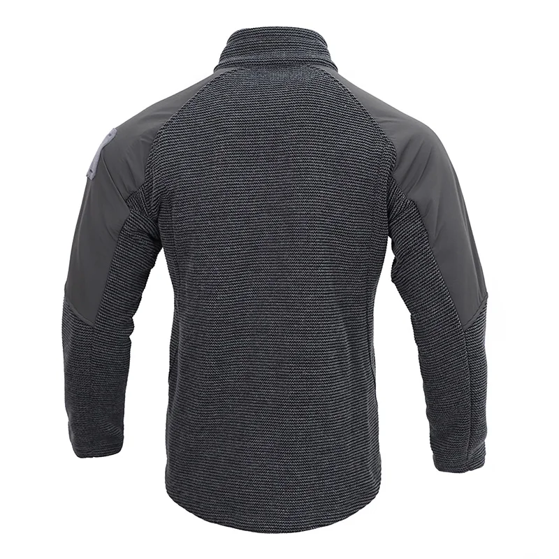 Emersongear-Chaqueta de Lana de Gamuza Táctica con Etiqueta Azul, Cortavientos Transpirable, Abrigo Cálido para Deportes al Aire Libre, Caza, Senderismo, Campamento de Viaje - imagen 5