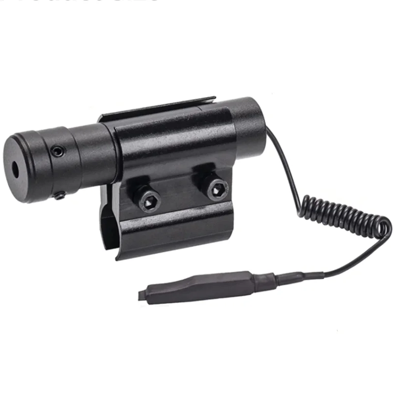 Mira láser táctica de punto rojo con soporte para riel Picatinny de pistola - imagen 5