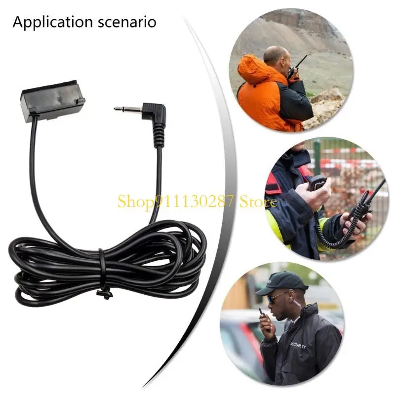 J1HC Micrófono radio navegación para automóvil Cable 300 Puerto 3,5 mm para mejorar calidad del sonido - imagen 5