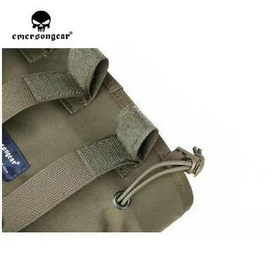 Emersongear Bolsa de reciclaje para revistas Rango de bolsa volquete Revista EM6032 verde - imagen 4