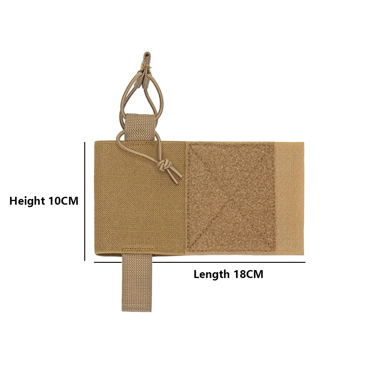 Chaleco táctico V2 estilo Ferro, bolsa elástica para soporte de Radios AR15 M4 5,56, bolsa Mag FCPC V5, equipo de caza Airsoft, paquete lateral de Radio - imagen 5