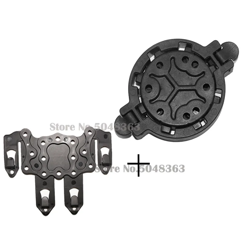 Plataforma Hoslter de pistola táctica, funda de pistola de caza de liberación rápida, sistema adaptador de plataforma Molle Strike, ángulos de 360 grados - imagen 2