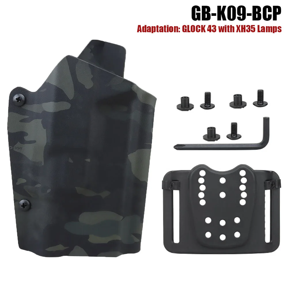 Funda Táctica Kydex Glock 34 - Sistema de retención