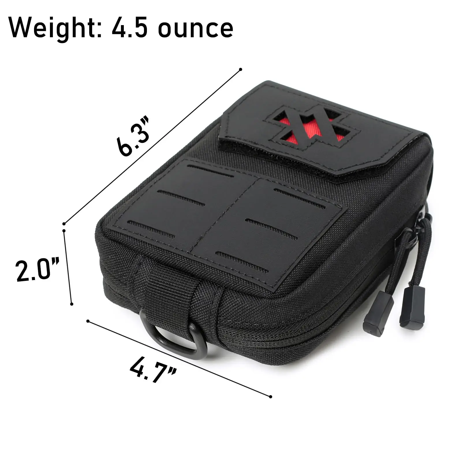 Bolsa táctica Molle EMT, nueva versión, Mini bolsa de primeros auxilios cortada con láser, bolsa Ifak de utilidad - imagen 4