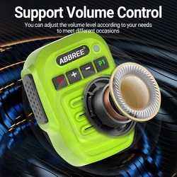 Walkie talkie ABBREE Bluetooth altavoz micrófono Baofeng UV-5R