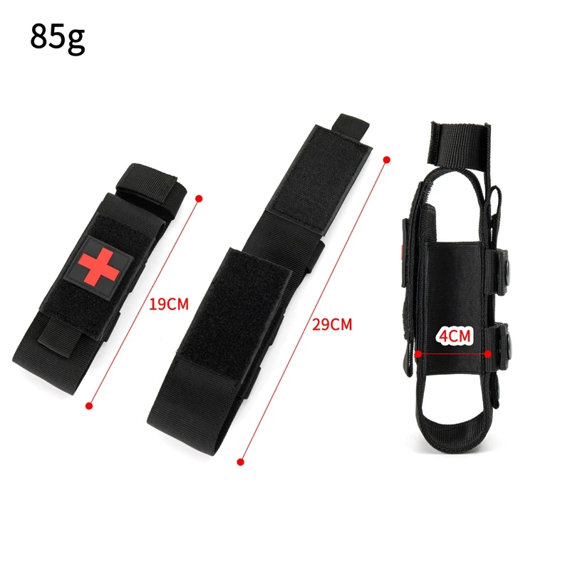 Equipo de supervivencia al aire libre, bolsa de soporte de torniquete MOLLE para senderismo, Camping, botiquín de primeros auxilios, equipo médico de rescate - imagen 4