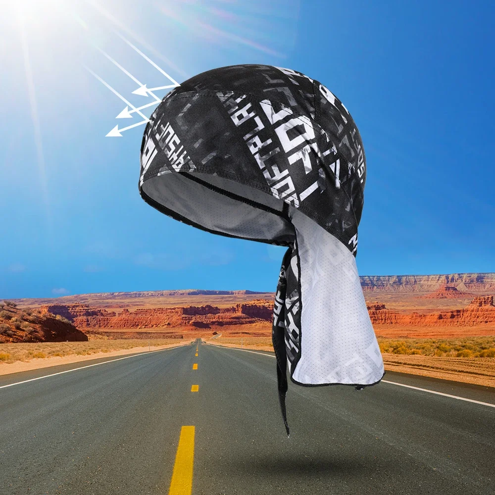 Verano hombres mujeres ciclismo gorra pirata deportes al aire libre correr pesca bicicleta Golf Bandanas ciclo cabeza bufanda senderismo pañuelo - imagen 4