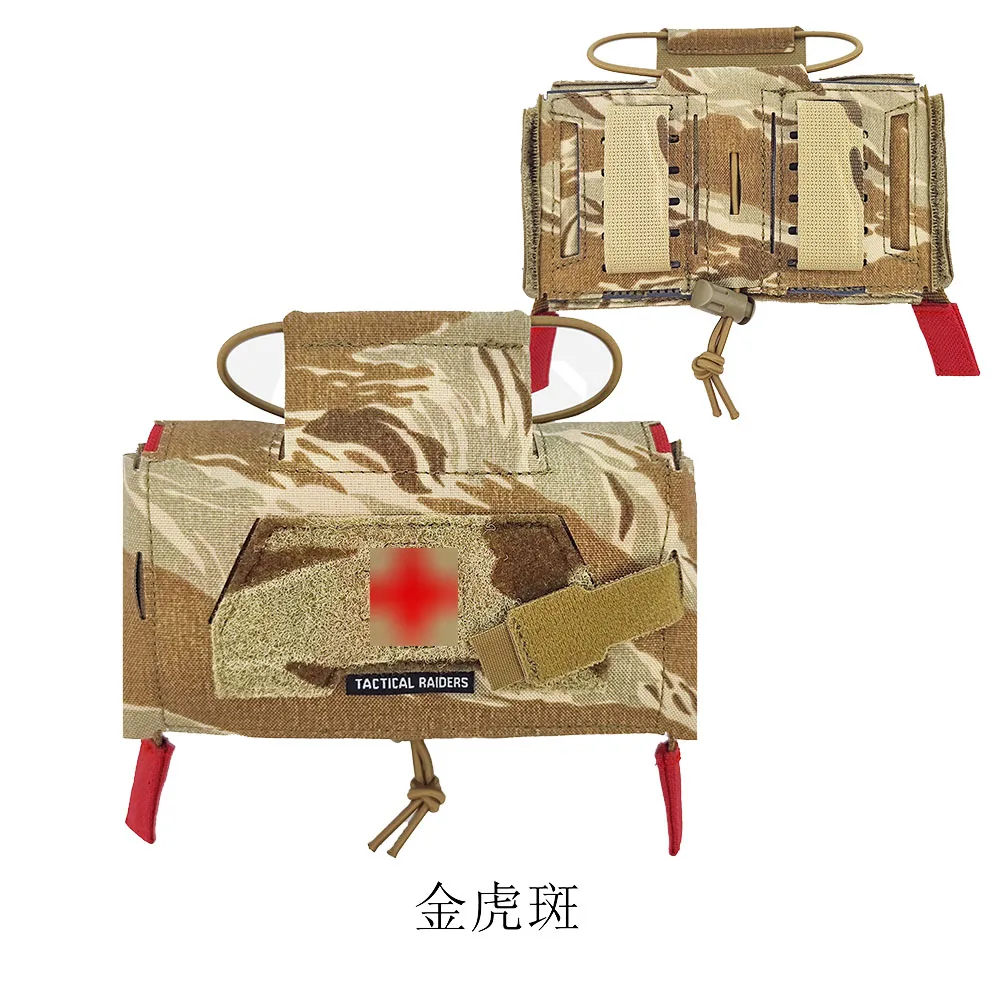 MD2 Kit de trauma bolsa multifuncional IFAK Kit médico cinturón táctico Molle bolsa de primeros auxilios versión SP - imagen 5