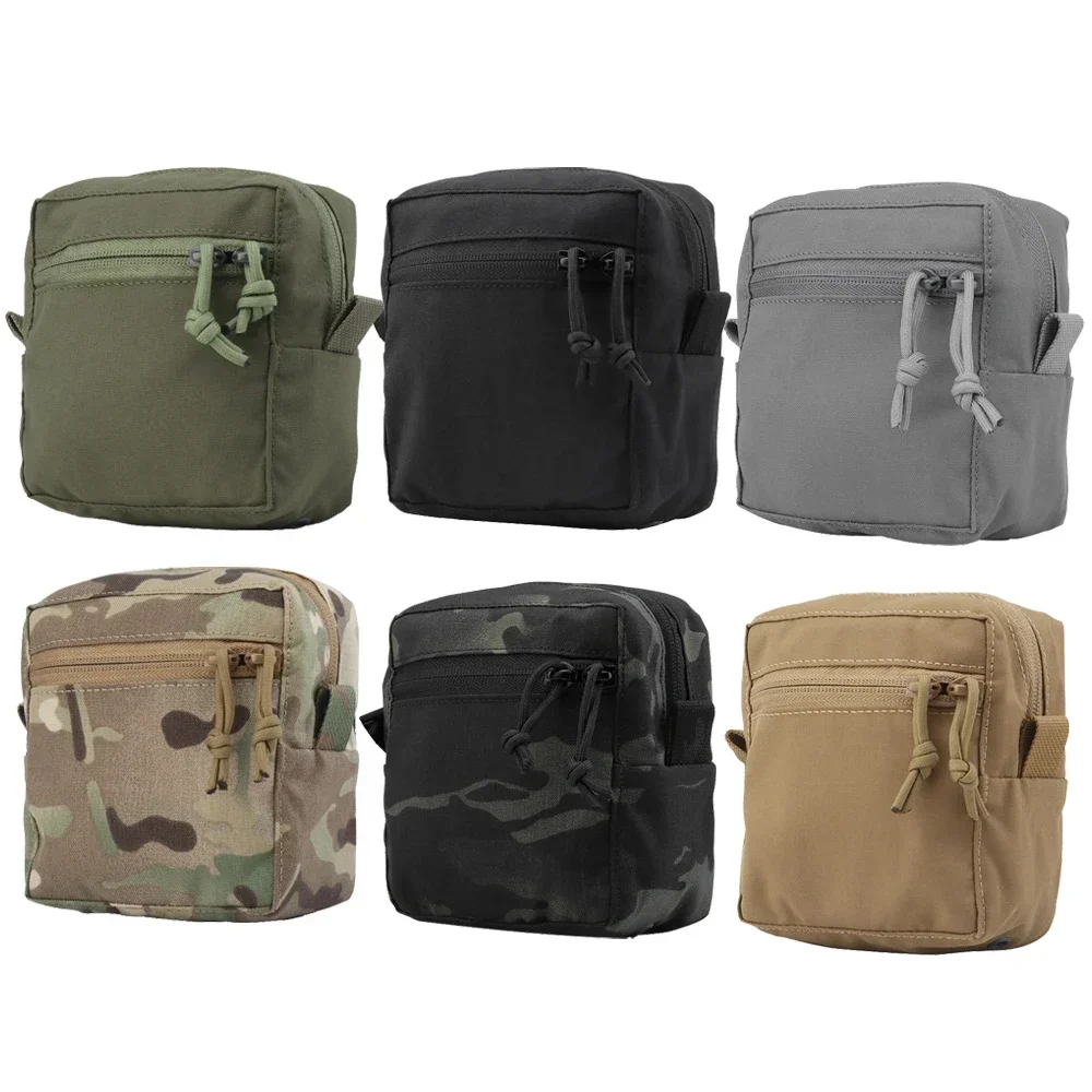 Riñonera táctica MOLLE EDC compacta para caza y herramientas - imagen 4