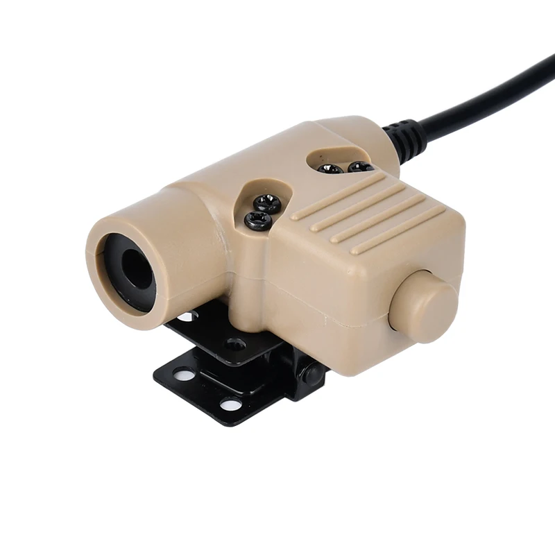 WADSN-auriculares tácticos PTT 7,0, dispositivo de audio táctico civil, C2, C4, MSA, para Walkie Talkie, Motorola, Kenwood, Yeasu, Midland - imagen 3