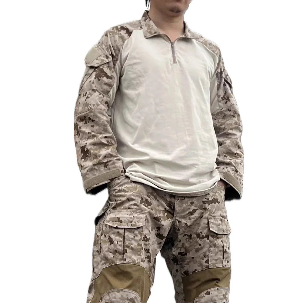 Camisa de combate AOR1 desierto ripstop GEN2 – Táctica militar - imagen 5