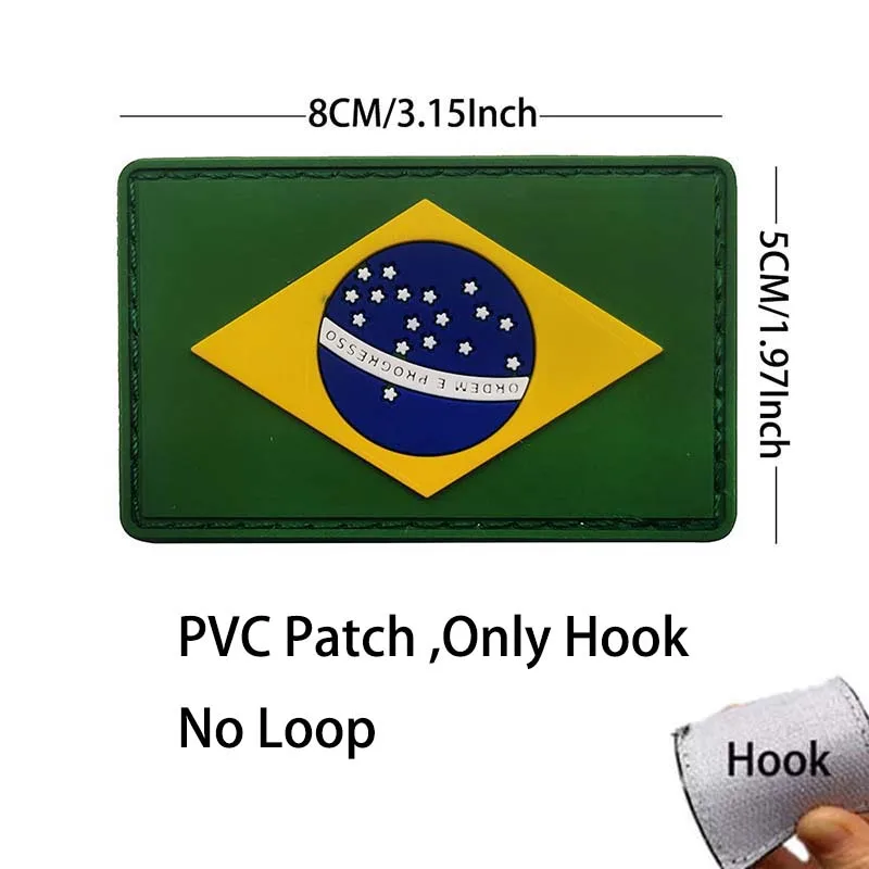 Parche táctico BOPE bordado emblema para ropa y mochila - imagen 3