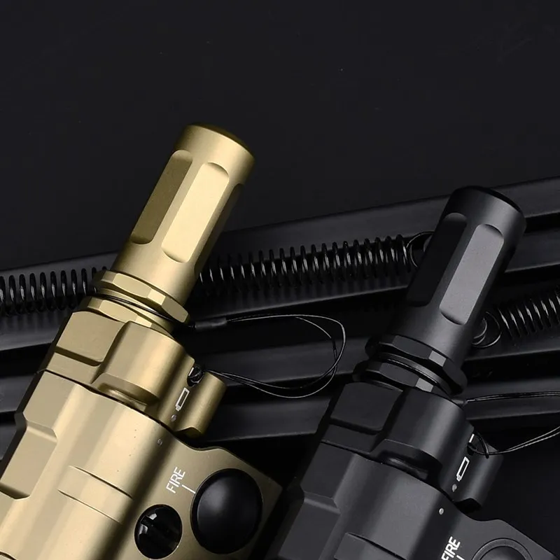 Metal MAWL C1 mejorado CNC AA batería versión verde IR láser rojo punto Ray táctico Metal extendido cubierta de cola accesorios de caza - imagen 3