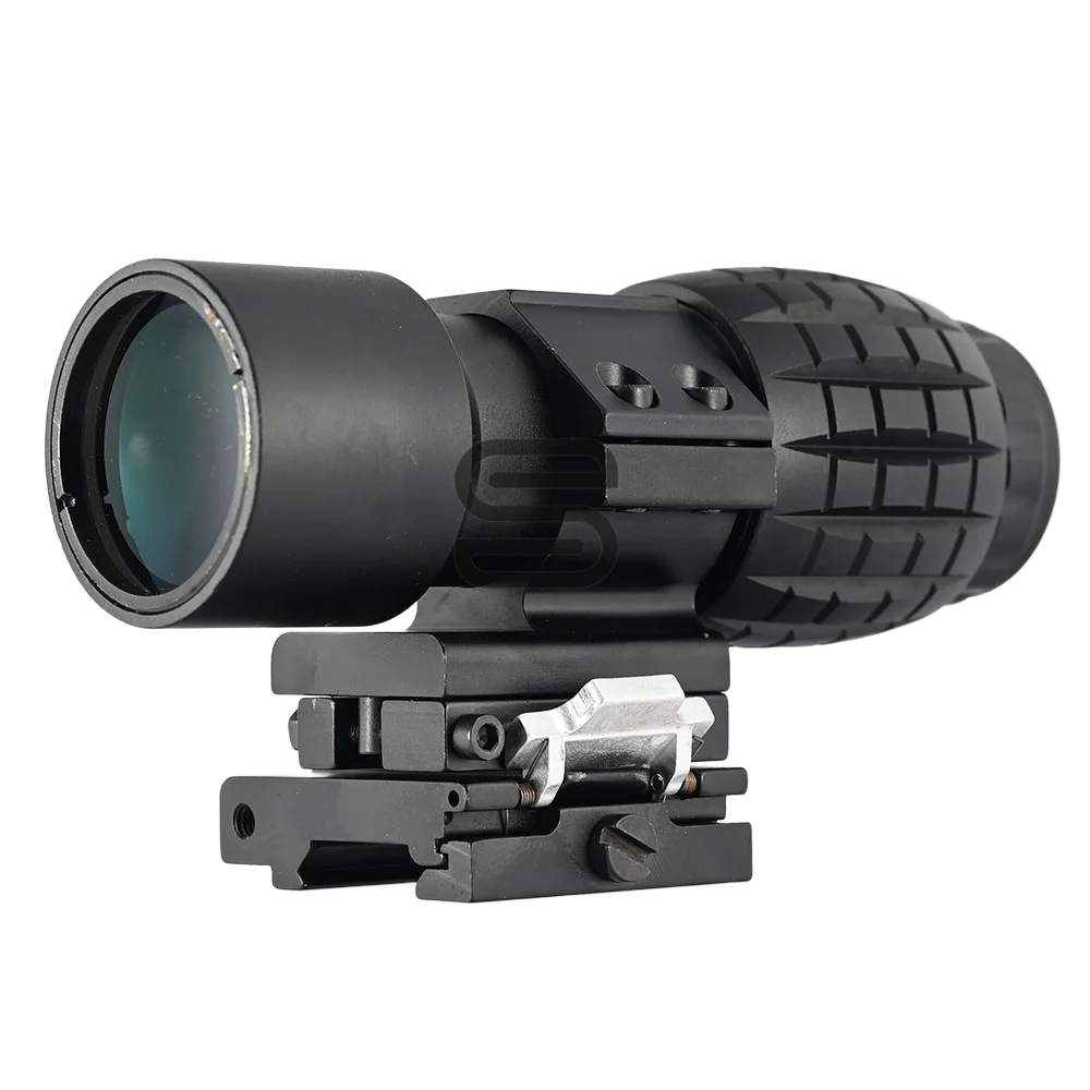 Shooin Optics Red Dot con lupa 3x-5x y montura liberación rápida - imagen 2