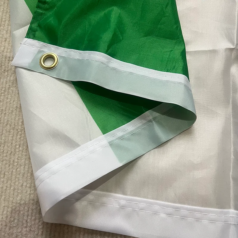 Bandera de Siria, 3x5 pies, 90x150cm, poliéster, la República Árabe Siria, bandera de tres estrellas, pancarta colgante, bandera de pueblo sin Siria - imagen 3