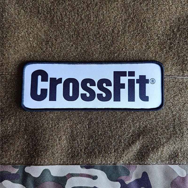 Parche impreso CrossFit, insignia táctica, apliques para ropa, chaleco y decoración de mochila - imagen 5