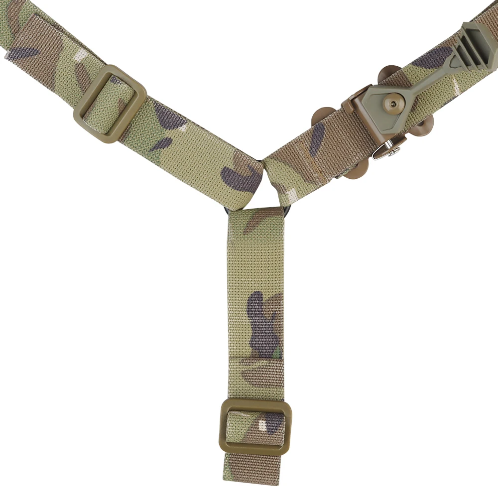 Eslinga táctica para Rifle, eslinga de un solo punto, correa Modular acolchada para hombro, accesorios para pistola Slingster de caza - imagen 2