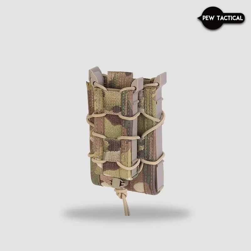 PEW TACTICAL HSGI STYLE TACO 5.56 Molle Magazine Pouch 9 mm Pistola Single Mag Holster PH91 - imagen 2