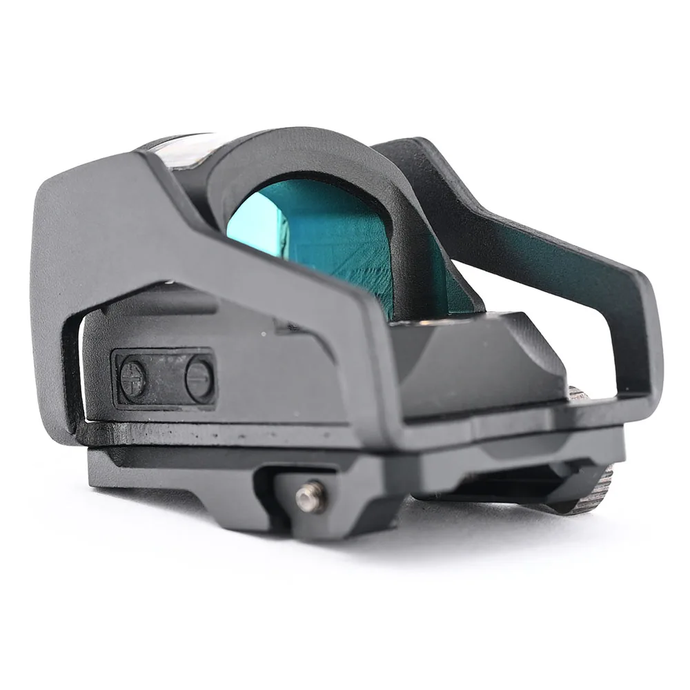 Reflex 1x mira solimadora de punto rojo con Pic Weaver Base de montaje Universal de 20mm Airsoft - imagen 3