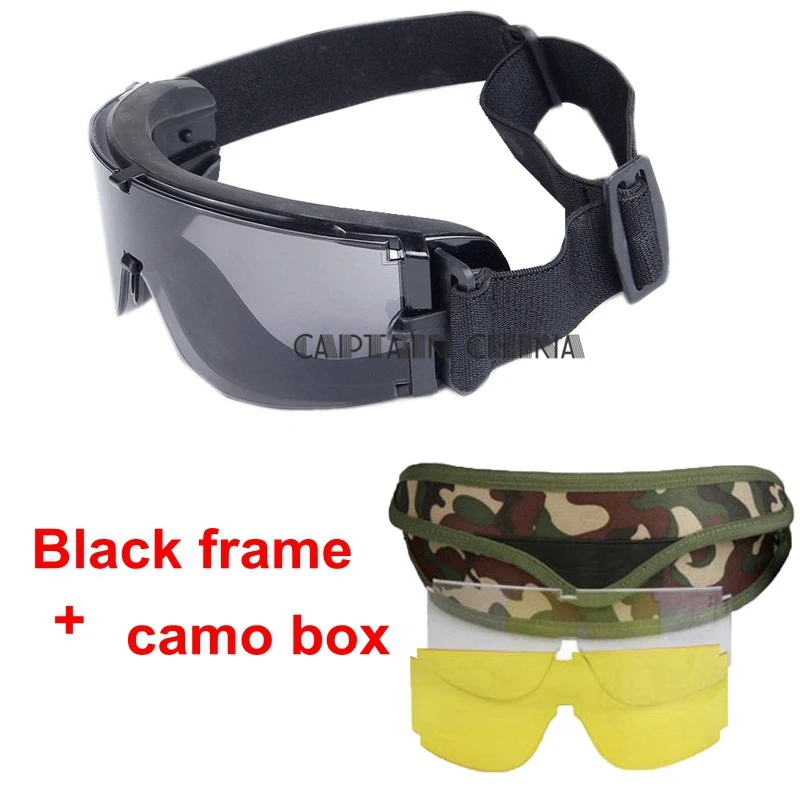 black camo box