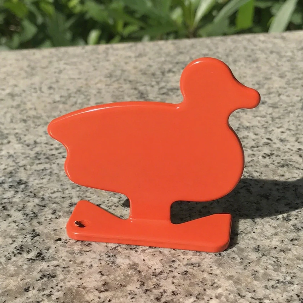Objetivo de tiro de Metal, objetivo de acero para entrenamiento de puntería, práctica de silueta Animal, accesorios de tiro de caza, 4 Uds. - imagen 5