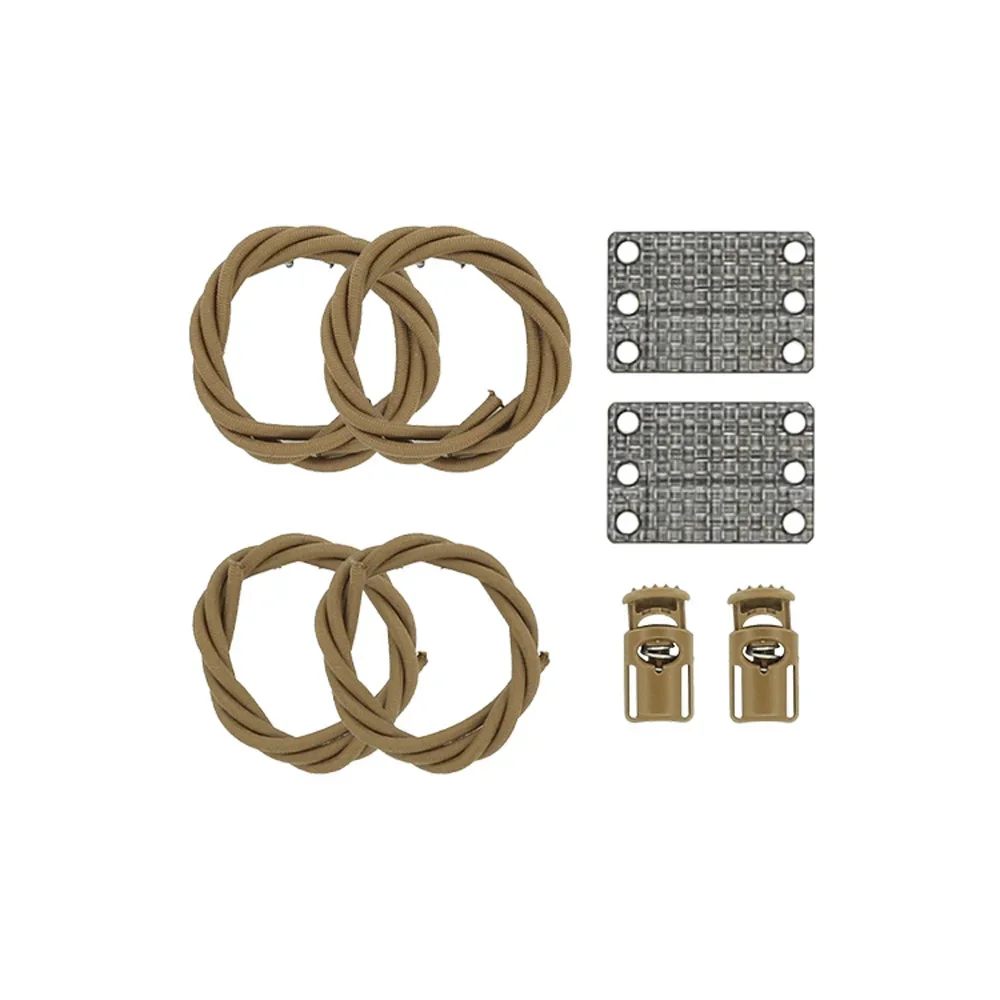 2 uds CB nuevo estilo chaleco táctico hebilla colgante cuerda elástica hebilla fija - imagen 3