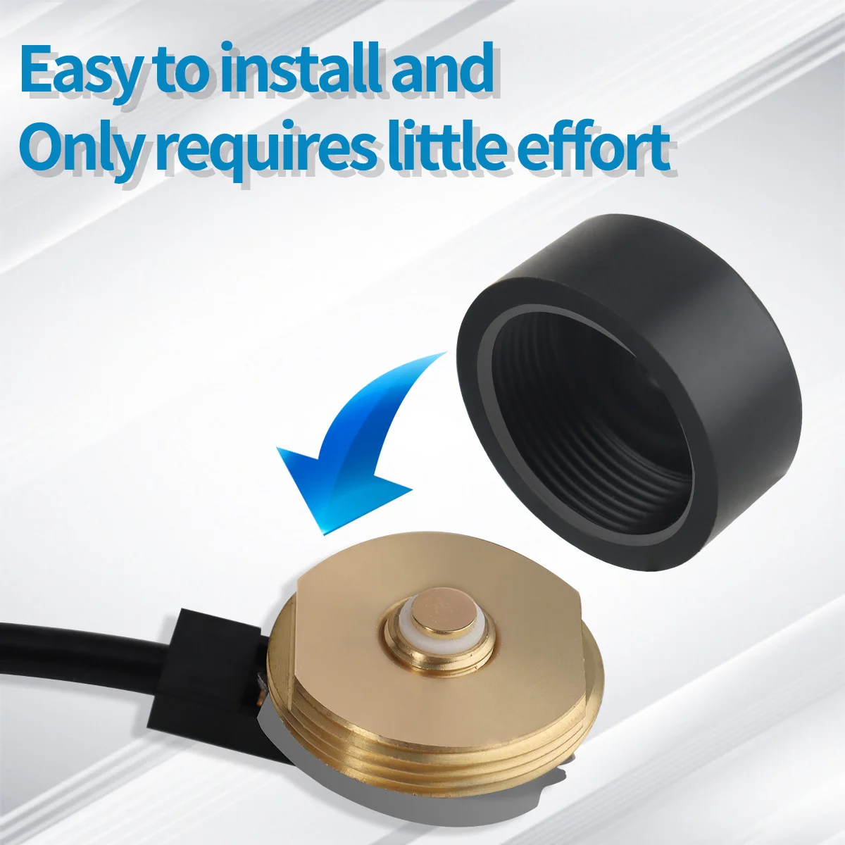 Tapa de montaje de antena ABBREE NMO, resistente al agua con junta tórica, cubierta para lluvia y clima, interfaz protectora, plástico duradero negro - imagen 5