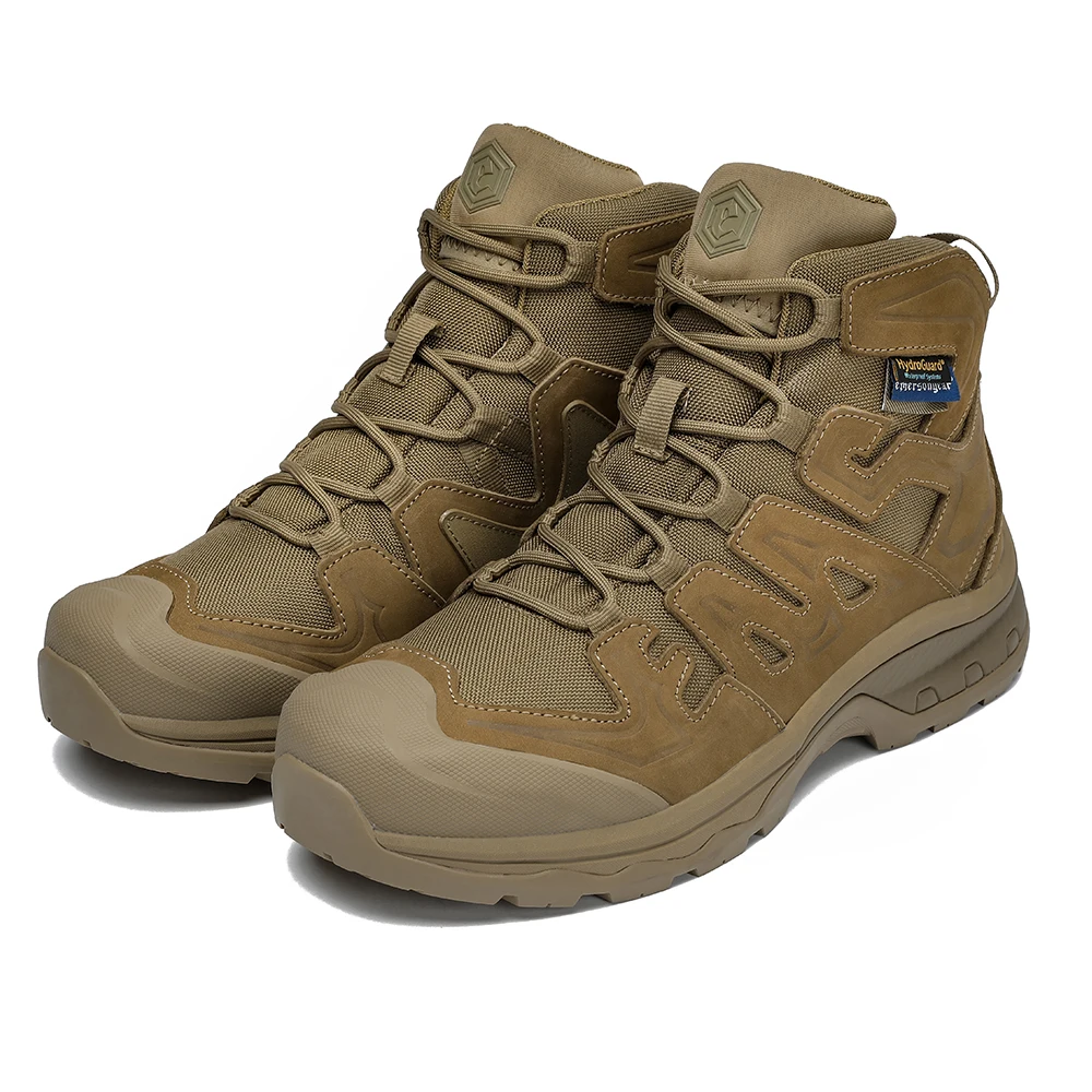 Emersongear-Botas tácticas para caminar con etiqueta azul, zapatos de combate impermeables, Airsoft, caza, Camping, senderismo al aire libre, entrenamiento, gamuza de nailon - imagen 4