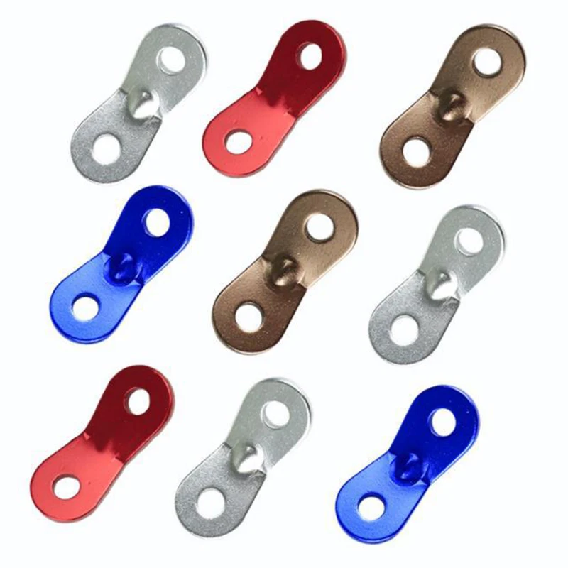 Hebillas para tienda de campaña, Tensor de cuerda ajustable, accesorios para acampada, 10 unidades - imagen 4