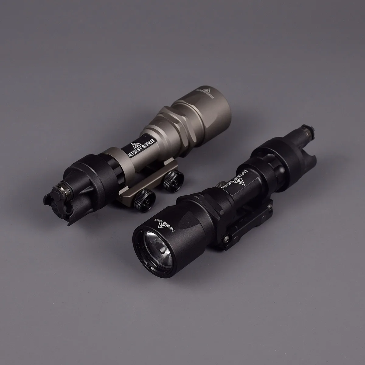 Linterna táctica SF M951 LED, linterna de caza superbrillante, luces de explorador con interruptor de presión remoto, compatible con riel de 20mm